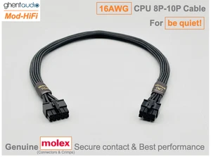β‘οΈ16AWG CPU 8P Cable for be quiet! Dark Power 13 Pro 1600W 1300W -π70cm/27 inch - Picture 1 of 5