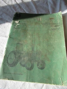 1972 John Deere 2130 Tractor Operator's Manual - Picture 1 of 9