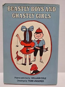 Beastly Boys and Ghastly Girls HCDJ 1975 Poems Selected By William Cole - Picture 1 of 15