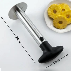 AEX Heavy Duty Stainless Pineapple Corer Fruit Slicer Peeler Cutter Kitchen Tool - Picture 1 of 6