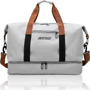 Fashion Travel Bags Large Capacity Sports bag Waterproof Weekend Sac Voyage Bag - Picture 1 of 38