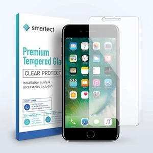 Smartect Premium iPhone 6/6s/7/8 Tempered Glass Screen Protector - UK STOCK! - Zdjęcie 1 z 7