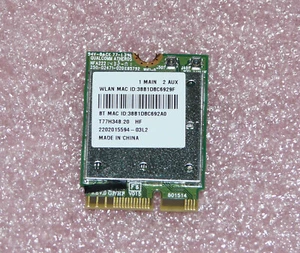 Qualcomm Atheros QCNFA222 802.11abgn WLAN M2 Acer Aspire V15 Nitro VN7-591G - Bild 1 von 2