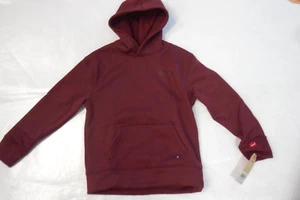 Boys Levi's $44 Burgundy Long Sleeve Hoodie Pullover Sizes Small - Large - Picture 1 of 3