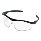Storm Protective Eyewear, Clear Lens, Duramass Anti-Fog, Black Frame, Nylon