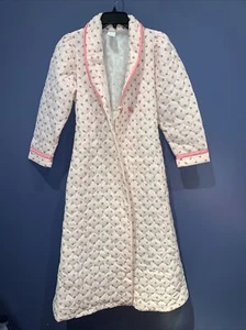 Girls 14 Vintage Robe, 1960 JC Penny, Pink Floral NEW - Picture 1 of 3