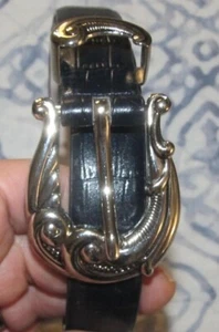 Child's Genuine Leather Western Cowboy Belt Buckle 33” Size XS China WS-103 - Picture 1 of 3