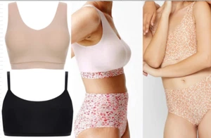 Chantelle Soft Stretch Bustier Bralette With Pad Soft Cup XS To 2XL - Brief - Picture 1 of 27