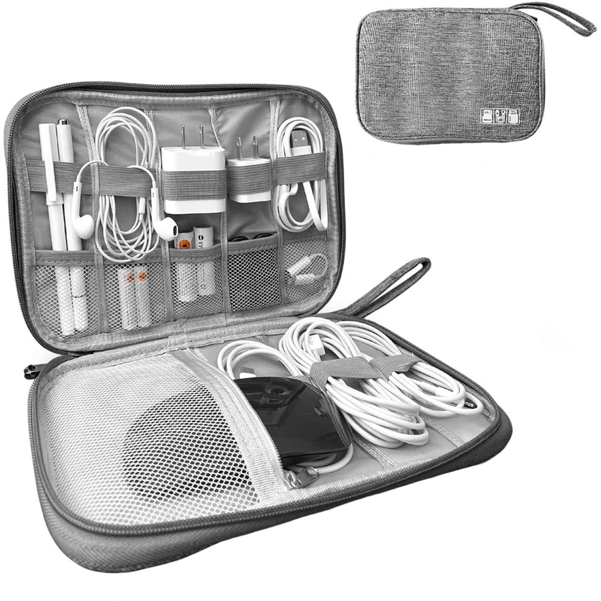 Kabeltasche Organizer Für E-Bikes – Tragbare Aufbewahrung Für Ladegerät & Zubehör, 28x12x7.5 Cm