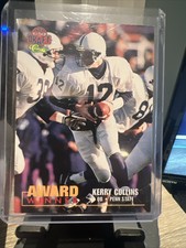 1995 Classic NFL Draft - Printers Proof #102 Kerry Collins (RC)
