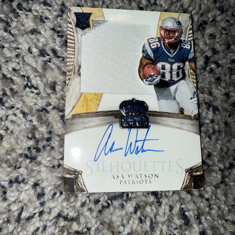 2014 Panini Crown Royale - Rookie Silhouettes RP#236 Asa Watson /5 (AU, MEM, RC) - Image 1 of 2