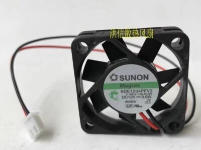 SUNON GB1205PKV3-8AY 5020 DC12V 1.0W 5CM 50*20MM 3-Pin Turbo Cooling Fan - Image 1 of 4