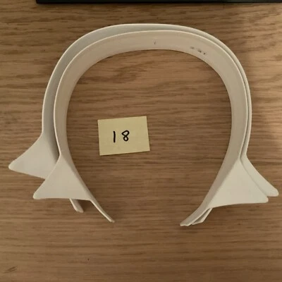 Windsor cuello ala todas las tallas rígido almidonado desmontable vintage años 60 años 70 bb Foto 1 de 4