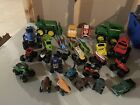 HUGE Lot Of 24 Assorted Kids Toy Cars And Monster Trucks See Photos