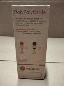 Fair & Green Wooden Roly Poly Rattle - Picture 1 of 5