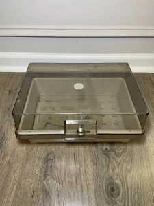 Transparent Plastic Floppy Disk Storage Box Diskette Holder Carry Case - White - Picture 1 of 8