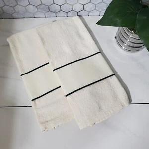 Crafters Pride Cross Stitch Embroidery Kitchen Classic Towel Vanilla / Evergreen - Picture 1 of 3
