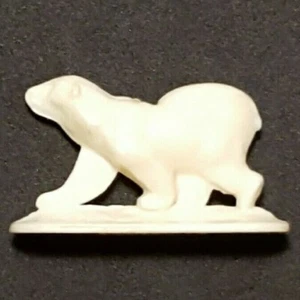 1950 POLAR BEAR German Margarine Figure Plastic Prize "Wagner Margarine" 004 - Picture 1 of 2