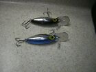 TWO (2) Storm Pre Rapala Hot N Tot Thin Fin -Assorted Metallic Colors