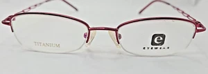 Eyewear E339 Titanium FRAMES EYEGLASSES 49-18-139 - Rot - Bild 1 von 7