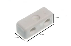 Modesty Fixit Furniture Connecting Jointing Block White Pack Of 40 - Picture 1 of 1