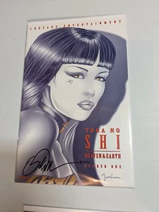 Shi Tora No Heaven & Earth 1 Signed Billy Tucci Crusade Comics 1997 (L) - Picture 1 of 1
