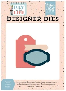 Echo Park Paper DAY IN THE LIFE Planner Frames Die Set (DL260040) - Picture 1 of 1