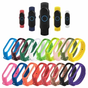 Correa Silicona Para Xiaomi Mi Band 5 6 Reloj Accesorio Correa Correa Repuesto - Imagen 1 de 36