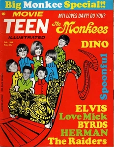 1968 Movie Teen Illustrated Jimi Hendrix Janis Joplin Stone Poneys Canned Heat - Picture 1 of 7