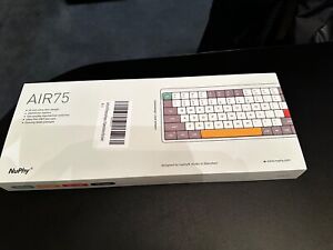NUPHY AIR75 WIRELESS MECHANICAL KEYBOARD NEW IN BOX.