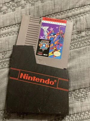 Captain America and The Avengers Nintendo Entertainment System NES подлинная!! - Изображение 1 из 4