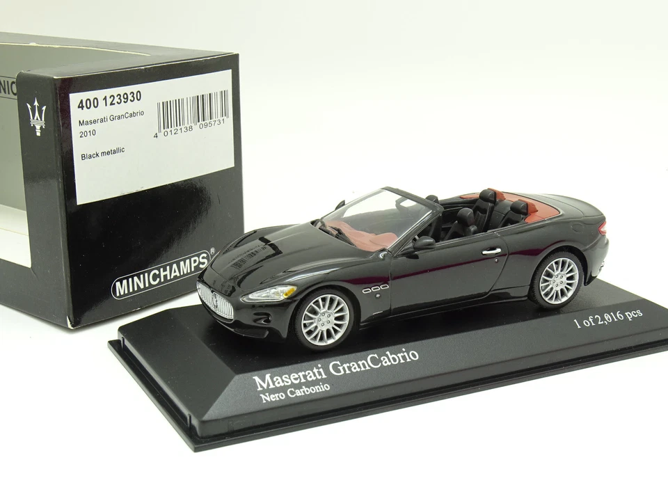 MINICHAMPS 1/43 - MASERATI GRANCABRIO NERA 2010 - Immagine 1 di 1