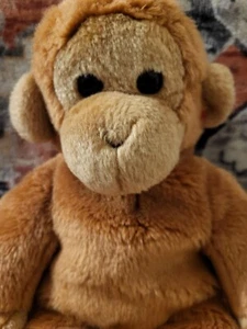 TY Beanie Buddies Buddy BONGO Monkey Brown Plush Soft Toy - Picture 1 of 14