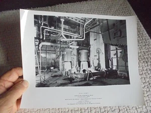 Photo Industrielle Condenseurs DELAS Paris Centrale Electrique de CHINON - Picture 1 of 2