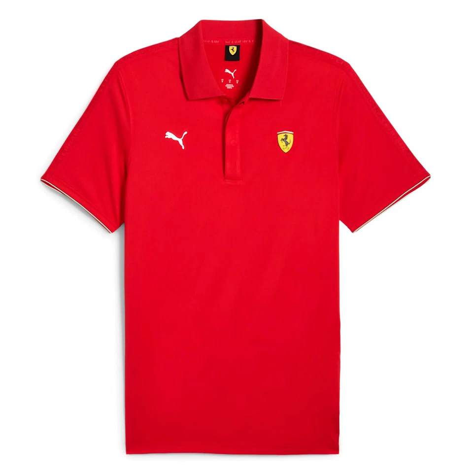 Polo - Ferrari Race in lycra ORIGINALE PUMA Cavallino   Donna Uomo - Immagine 1 di 1