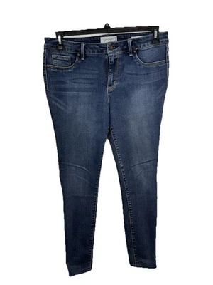 Pantalones de mezclilla elásticos azules súper ajustados para mujer Jessica Simpson Kiss Me talla 12/31 Foto 1 de 4