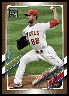 2021 Topps Update #US118 Jose Quintana Gold #/2021 - Image 1 of 2