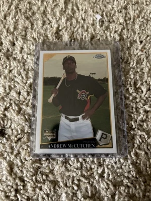 Tarjeta de novato 2009 Topps cromada - Andrew McCutchen #213 radiocontrol  Foto 1 de 2