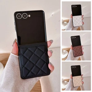 Für Samsung Galaxy Z Flip 7/6/5/4/3 Stoßfeste Luxus-Leder-PC-Schutzhülle - Bild 1 von 16