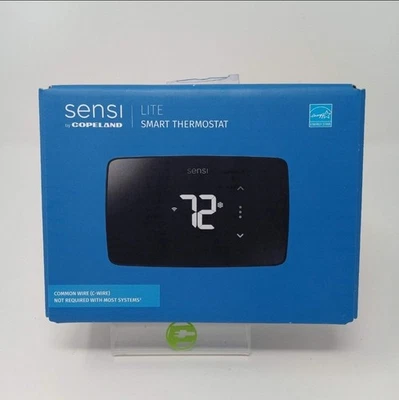 Copeland Sensi Black Smart thermostat with Wi-Fi Compatibility - Image 1 of 4