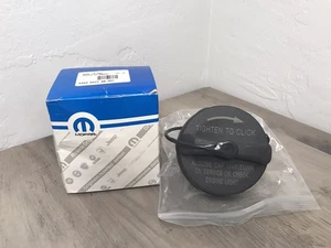 Genuine Fuel Filler Gas Cap W/Tether OEM 52030377AB Fits Ram Jeep Dodge Chrysler - Picture 1 of 6