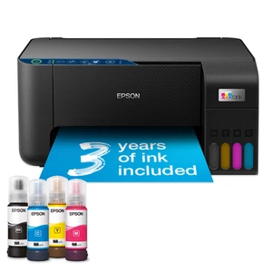 Epson EcoTank ET-2861 (Refurbished)+Inks A4 Multifunction Printer Wi-Fi Wireless - Picture 1 of 7