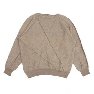 ISSEY MIYAKE MEN Patchwork Switching Knit Sweater Size S-M(K-124436) - Picture 1 of 11