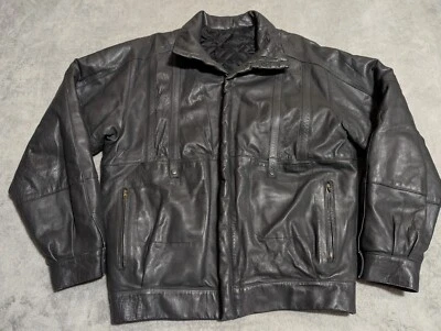 Chaqueta de cuero para motocicleta Vera Pelle Linea Esse - aproximadamente grande/XL Foto 1 de 4