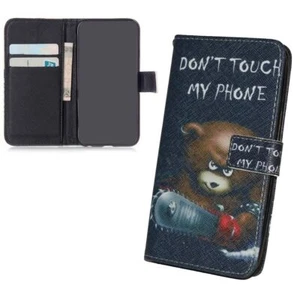 Etui ochronne na Sony Xperia M5 Bear Dont Touch Bag Case Cover + 1 pancerny but - Zdjęcie 1 z 2