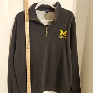 VTG Missouri Tigers Pullover Sweatshirt, Men's Large, Black - Bild 1 von 4
