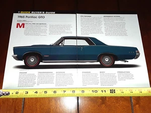 1965 PONTIAC GTO ORIGINAL 2017 ARTICLE - Picture 1 of 12