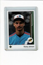1989 Upper Deck UD RANDY JOHNSON RC Rookie #25 in great condition! MLB