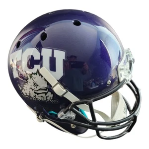TCU Texas Christian University Horned Frogs NCAA Full Size Schutt Replica Helmet - Picture 1 of 5