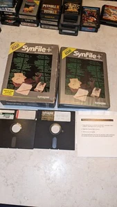 SYNAPSE SYNFILE+ PARA SOFTWARE DE SISTEMA DE ARCHIVO ATARI 1983 + MANUAL - Imagen 1 de 5